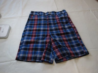 Pantalones cortos a cuadros Izod para niños nuevos con etiquetas 6R regular talla 6 IZOD NUEVOS azul brillante Z465036M NUEVO Foto 1 de 3