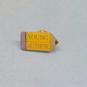 Spilla matita giovane autore risvolto smalto premio scuola da collezione - Foto 1 di 3