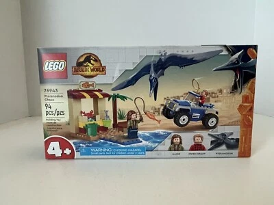 LEGO Jurassic World Pteranodon Chase 76943 NUEVO PRECINTADO (Edades 4+) Foto 1 de 2