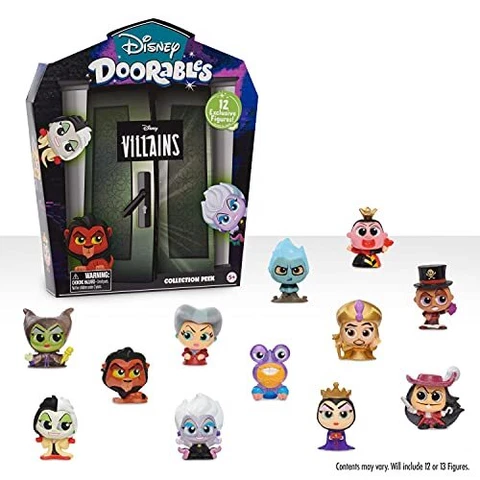 Disney Doorables Villain Collection Peek Includes 12 Exclusive Mini Figures S Cover