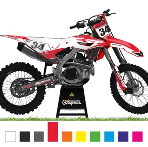 HONDA CRF 250 2022-24 450 2021-24 CUSTOM MOTOCROSS GRAPHICS ICE - Picture 1 of 1