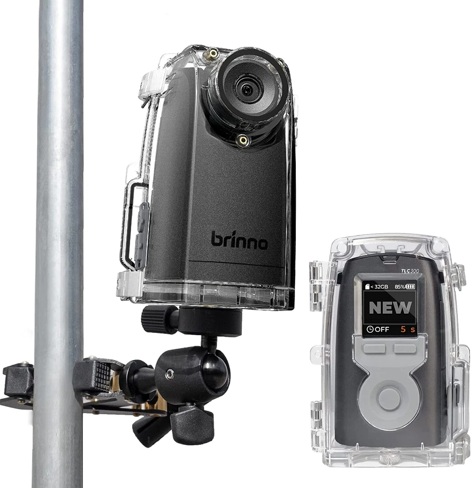 Brinno Time Lapse Camera TLC300-C Bundle, Timelapse Camera Outdoor Construction