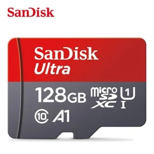 128GB SanDisk Micro SD Memory Card A1 Class 10 UHS-1 TF Flash - Picture 1 of 9