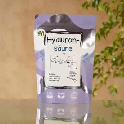 Hyaluronsäure Pulver 2,6 MDa zum Einnehmen 50g ultra hochmolekular laborgeprüft - Bild 1 von 4