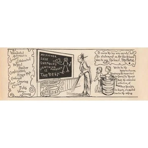 1892 Shepard Hardware Buffalo NY Lightning Freezer Advertising Print - Picture 1 of 1