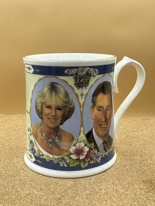 Taza de compromiso Aynsley Peter Jones príncipe Carlos y Camilla - Imagen 1 de 3