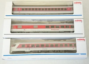 Märklin H0 4286, 42971, 43301; 3 IC-Wagen der DB, rot-weiß, OVP - Bild 1 von 8