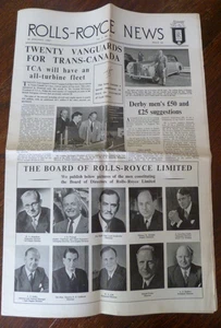 Rolls-Royce News 30 January 1957 cars aviation factory news +++ - Picture 1 of 1