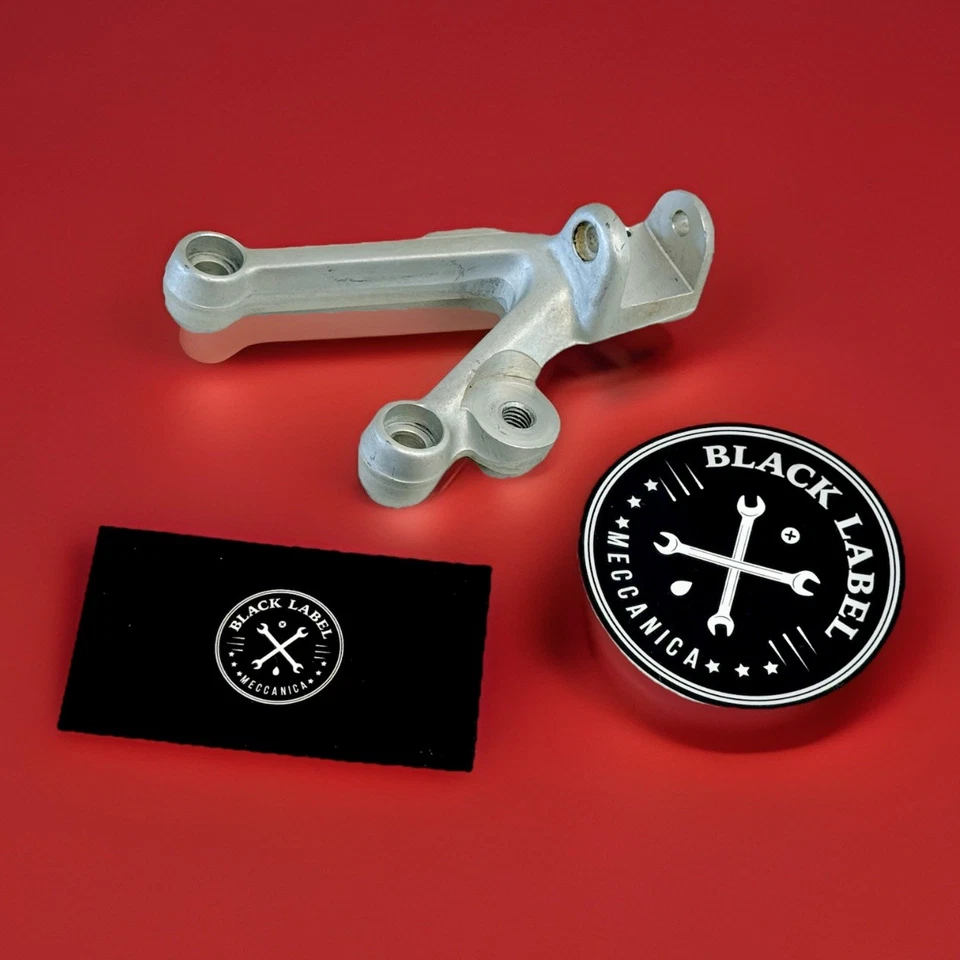 Genuine Ducati 2003-2007 749-999 Left Foot Peg Holder Plate Superbike 82410841A - Image 1 of 4