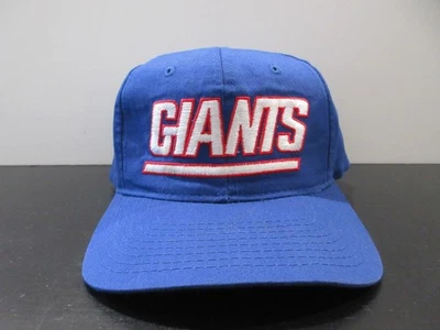 DE COLECCIÓN New York Giants Gorra Gorra Snap Back Azul Fútbol Logo Starter Hombres Años 90 Foto 1 de 4