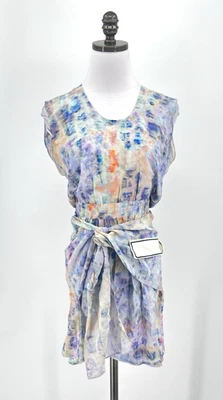 Mameluco sin mangas Antian One estampado envolvente de seda talla 1 Foto 1 de 4