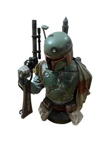 Mini busto Gentle Giant Star Wars Boba Fett Deluxe 2002 exclusivo de SDCC - Imagen 1 de 5
