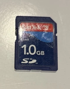 SanDisk 1.0GB Memory Card - Picture 1 of 2