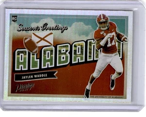 2021 Panini Prestige #SG-11 Jaylen Waddle Seasons Greetings - Picture 1 of 2