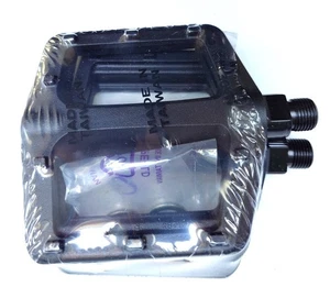Pair of basic MTB pedals (9/16") - Black - New- shrink wrapped - Picture 1 of 2