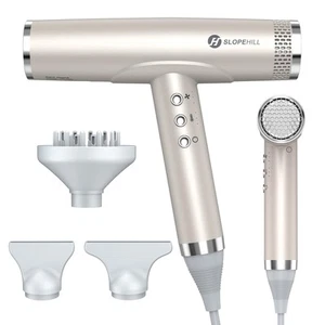 slopehill Professional Hair Dryer with Diffuser, Ionic Hair Dryer,Lightweight... - Picture 1 of 6