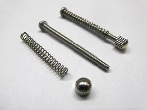 Dropout adjuster set screws w/ springs LONG 40mm NEW pair vintage restoration - Picture 1 of 1