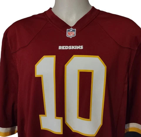 Nike On Field NFL Washington Redskins #10 Griffin III Jersey XXL Burgundy Logo Cover