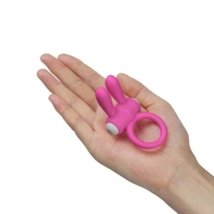 Anello Fallico per Pene Uomo Vibrante Stimolatore del Clitoride - Foto 1 di 7