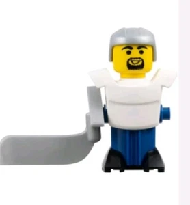 LEGO Hockey Player Figure White Blue 7919 McDonald's Toy Big Fig  - Picture 1 of 4