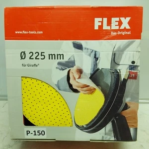 25 Pack Flex Hook and Loop Perforated Sanding Paper 150 Grit 9" 225mm Diameter - Picture 1 of 3
