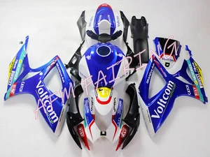 Blue White Red ABS Injection Mold Bodywork Fairing Kit for GSXR600/750 2006 2007 - Picture 1 of 7