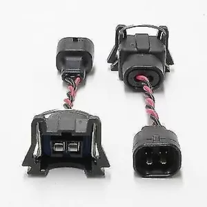 RC Engineering Plug n Play Fuel Injectors Honda Pigtail Adapters [QTY 6] - Picture 1 of 2