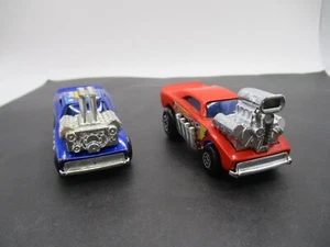 RARE PAIR MATCHBOX ,  MB26B BIG BANGER & MB24B PI-EYED PIPER BODY SWAP CODE 3. - Picture 1 of 11