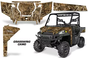 UTV Graphics Decal for Polaris Ranger 900/1000XP 900/100Crew 13-17 GRASSWING CAM - Picture 1 of 1