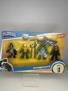 Imaginext DC Super Friends DC Super Heroes Super Villanos Batman Aquaman K. Croc - Imagen 1 de 5