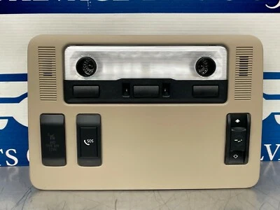 2006 Bmw 650i E63 купе OEM кремовый бежевый верхняя консоль с люком вариант - Изображение 1 из 4