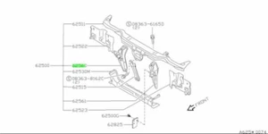 NISSAN 200SX RS13 BRACKET ASSEMBLY HEAD LAMP RH Genuine JDM OEM 62560-53F10 - Bild 1 von 1