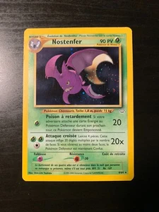 Carte Pokémon : Nostenfer 4/64 Néo Révélation Wizards Française - Picture 1 of 9