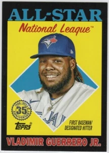 VLADIMIR GUERRERO JR. 2023 Topps Series 2 1988 All Star Black 046/299 Blue Jays - Picture 1 of 2