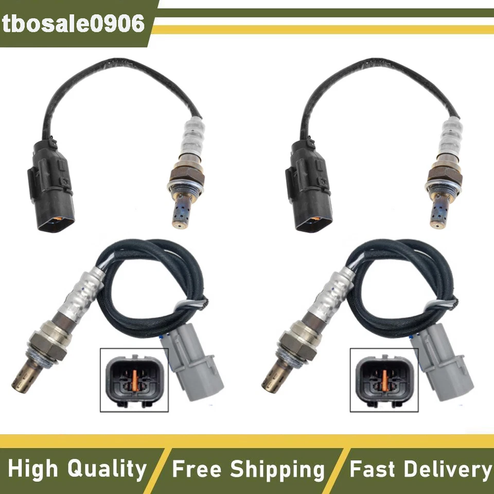 Sensor de oxígeno aguas arriba + aguas abajo 4 piezas para Hyundai XG350 3,5 L V6 2003 2004 2005 Foto 1 de 4