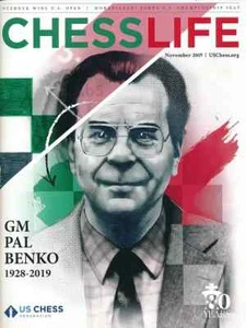 Chess Life Magazine - November 2019 Issue  (Chess Book) - Picture 1 of 1