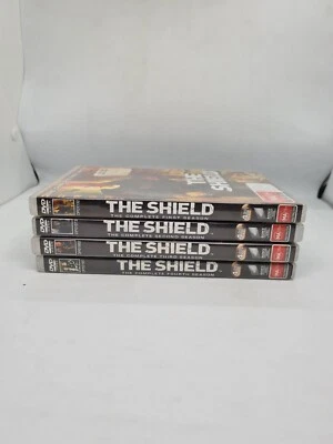 The Shield Season 1-4 DVD - 1 2 3 4 (Region 4) Free Australian Postage VGC  - image 1 of 3