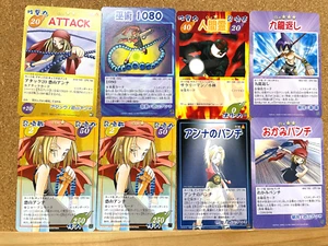 SHAMAN KING TCG Anna Kyoyama etc No.3 Japonés Regular 8 Tarjetas JUEGO USADO - Imagen 1 de 2