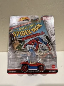 Hot Wheels FLD31 Premium The Amazing Spider-Man SPIDER-MOBILE 1:64 DieCast - Picture 1 of 2
