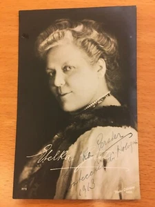Cartolina autografa di Etelka Gerster - Picture 1 of 1