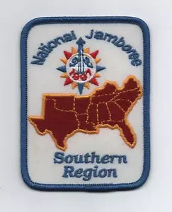 1997 National Jamboree Southern Region Patch, nuovo di zecca - Foto 1 di 1