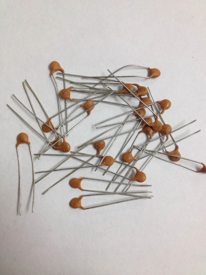25 PCS MPI DL471K 470pF 50V 10% Ceramic Disc Capacitors Y5P MP 471K 50V - Image 1 of 1