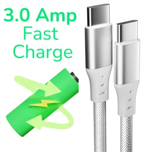For Samsung Galaxy S24 Ultra Super Fast Charger Cable USB C To Type C 1M 2M 3M - Picture 1 of 12