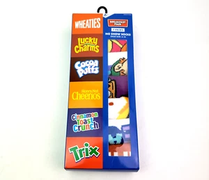 General Mills 7 Days Of Cereal Adult Sz 4-10 Breakfast Pack No Show Socks 7 Pack - Picture 1 of 5