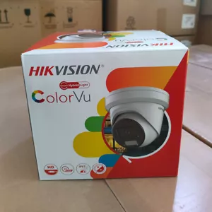 Hikvision 4MP IR+ColorVu IP Camera Smart Hybrid Light POE MIC DS-2CD2347G2H-LIU - Picture 1 of 15