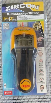 Zircon MultiScanner HD800 1 Step Multi-Function Wall Scanner Stud Finder - Image 1 of 4