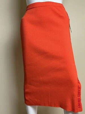 $79 DKNY Women's Rib-Knit Long Skirt Sz L. (B.94) - Image 1 of 4
