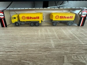 Herpa 1:87 806372 Mercedes Bent Shell Camion In OVP Condizioni Non Giocate - Foto 1 di 1