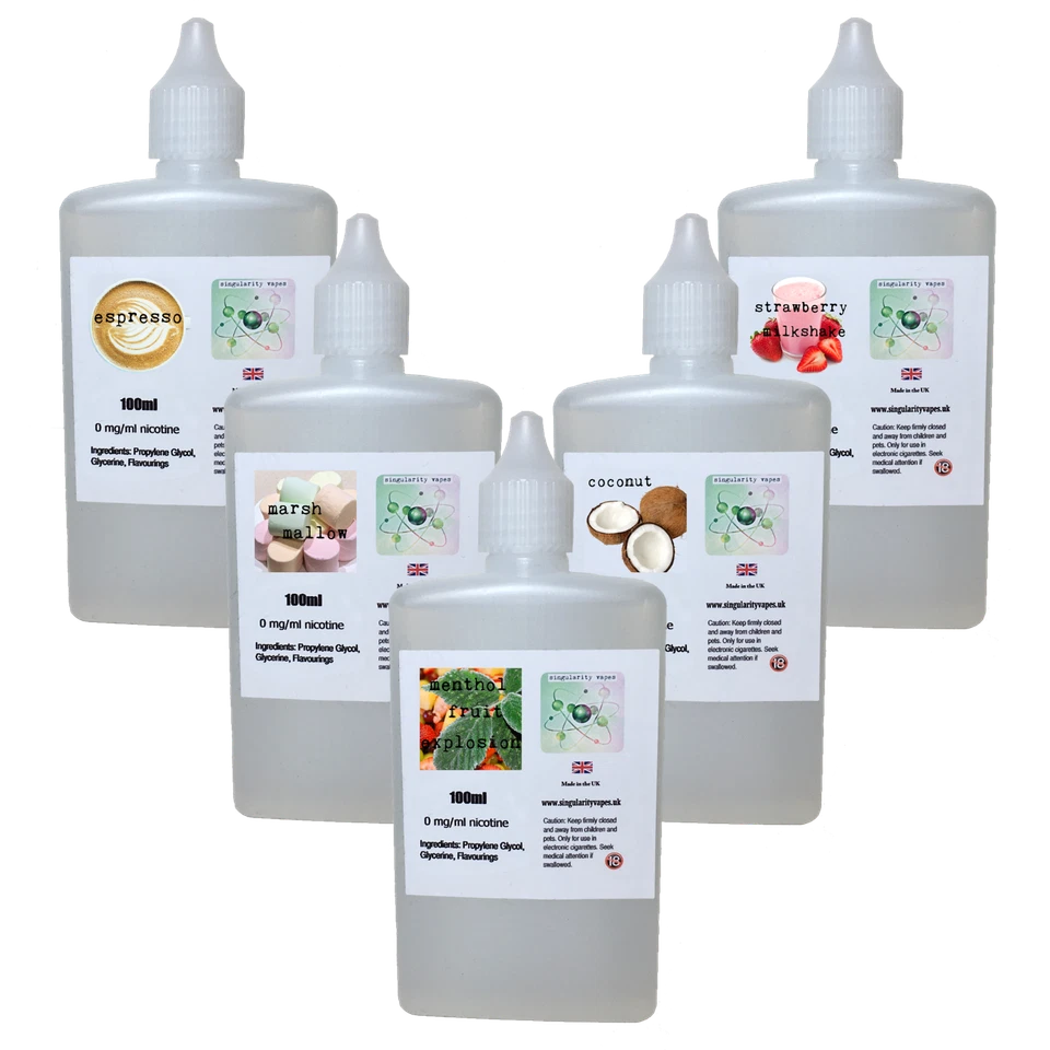 100ml E Liquid Vape Juice Eliquid Max VG Cloud Chaser 0mg Nicotine UK MADE - Image 1 of 1