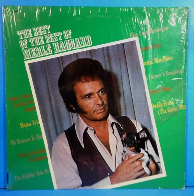 THE BEST OF THE BEST OF MERLE HAGGARD LP 1972 SHRINK GREAT CONDITION! VG+/VG+!!B - Image 1 of 4